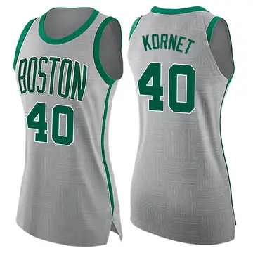 Boston Celtics Luke Kornet Jersey - City Edition - Women's Swingman Gray
