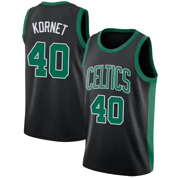 Boston Celtics Luke Kornet Jersey - Statement Edition - Men's Swingman Black