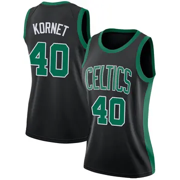 Boston Celtics Luke Kornet Jersey - Statement Edition - Women's Swingman Black