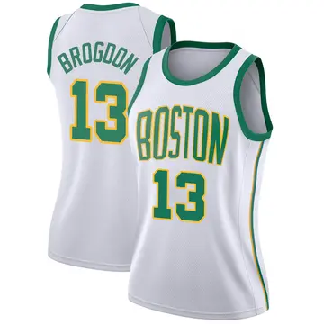 Boston Celtics Malcolm Brogdon 2018/19 Jersey - City Edition - Women's Swingman White