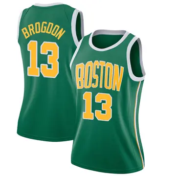 Boston Celtics Malcolm Brogdon 2018/19 Jersey - Earned Edition - Women's Swingman Green