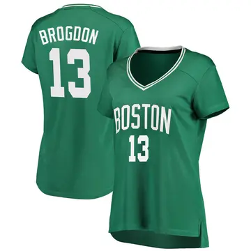 Boston Celtics Malcolm Brogdon Icon Edition Jersey - Women's Fast Break Green