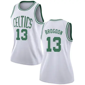 Boston Celtics Malcolm Brogdon Jersey - Association Edition - Women's Swingman White