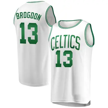 Boston Celtics Malcolm Brogdon Jersey - Association Edition - Youth Fast Break White