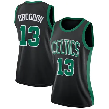 Boston Celtics Malcolm Brogdon Jersey - Statement Edition - Women's Swingman Black