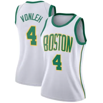 Boston Celtics Noah Vonleh 2018/19 Jersey - City Edition - Women's Swingman White