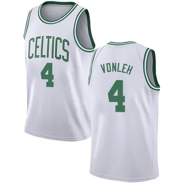 Boston Celtics Noah Vonleh Jersey - Association Edition - Men's Swingman White