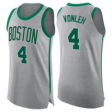 Boston Celtics Noah Vonleh Jersey - City Edition - Youth Swingman Gray