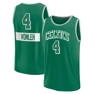 Boston Celtics Noah Vonleh Kelly 2021/22 Replica City Edition Jersey - Men's Fast Break Green