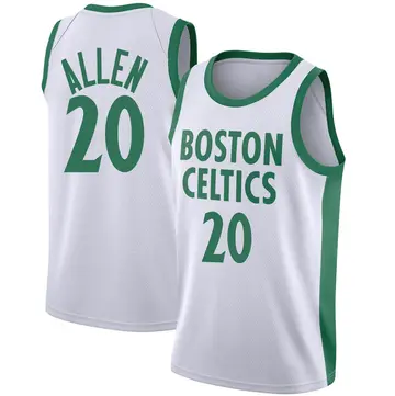Boston Celtics Ray Allen 2020/21 Jersey - City Edition - Men's Swingman White