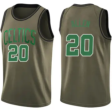 Boston Celtics Ray Allen Salute to Service Jersey - Men's Swingman Green