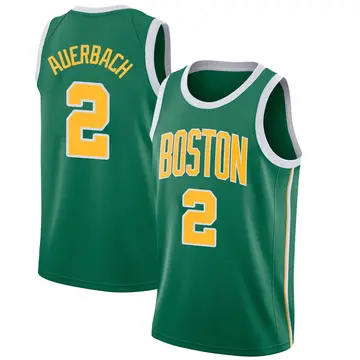 Boston Celtics Red Auerbach 2018/19 Jersey - Earned Edition - Men's Swingman Green