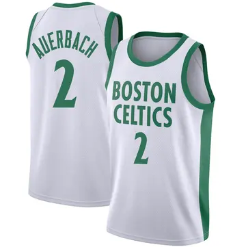Boston Celtics Red Auerbach 2020/21 Jersey - City Edition - Men's Swingman White