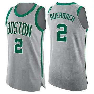 Boston Celtics Red Auerbach Gray Jersey - City Edition - Youth Swingman Red