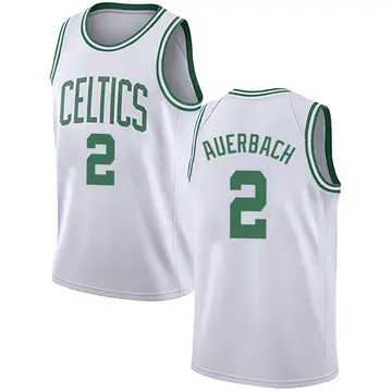 Boston Celtics Red Auerbach Jersey - Association Edition - Men's Swingman White