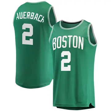 Boston Celtics Red Auerbach Jersey - Icon Edition - Men's Fast Break Green