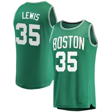 Boston Celtics Reggie Lewis Jersey - Icon Edition - Men's Fast Break Green