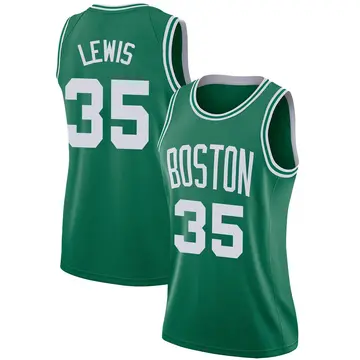 Boston Celtics Reggie Lewis Jersey - Icon Edition - Women's Swingman Green