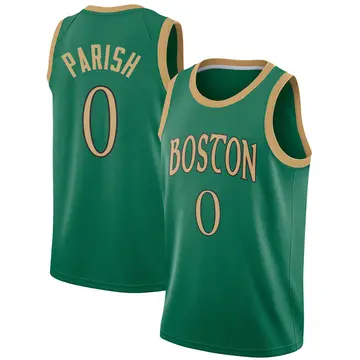 Boston Celtics Robert Parish 2019/20 Jersey - City Edition - Men's Swingman Green