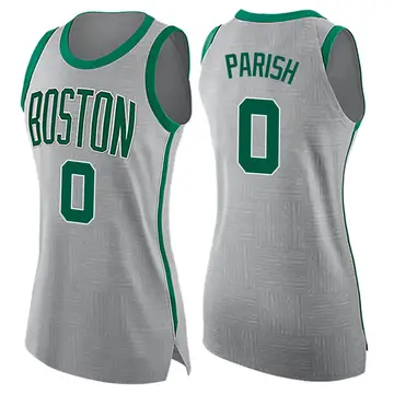 Boston Celtics Robert Parish Jersey - City Edition - Women's Swingman Gray
