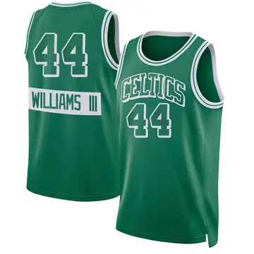 Boston Celtics Robert Williams III Kelly 2021/22 City Edition Jersey - Men's Swingman Green